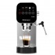 Rohnson Μηχανή Espresso 1360W Πίεσης 20bar Ασημί R-98100